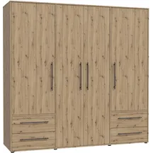 Szafa ubraniowa 4-drzwiowa MKSS841-D78 Dąb Artisan JUPITER Podstawowe
