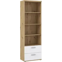 Regał 60 cm WNR82-C804 Dąb Artisan / Biały WINNIE Podstawowe