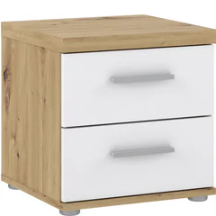 Szafka nocna WNK08-C804 Dąb Artisan / Biały WINNIE Podstawowe