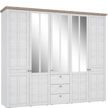 Szafa z lustrem 5-drzwiowa TIQS851S-J99 ILOPPA Podstawowe