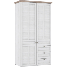 Szafa 2 drzwi 3 szuflady TIQS823-J99 ILOPPA Podstawowe