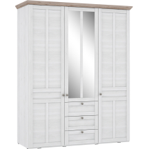 Szafa z lustrem 3-drzwiowa TIQS833S1-J99 ILOPPA Podstawowe