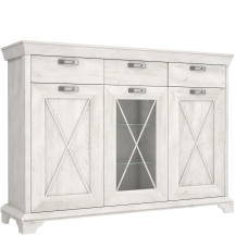 Kredens z witryną KSMV331-D43 KASHMIR Podstawowe