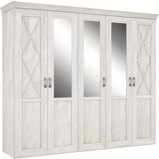 Szafa ubraniowa 5-drzwiowa KSMS955S3-D43 KASHMIR Podstawowe