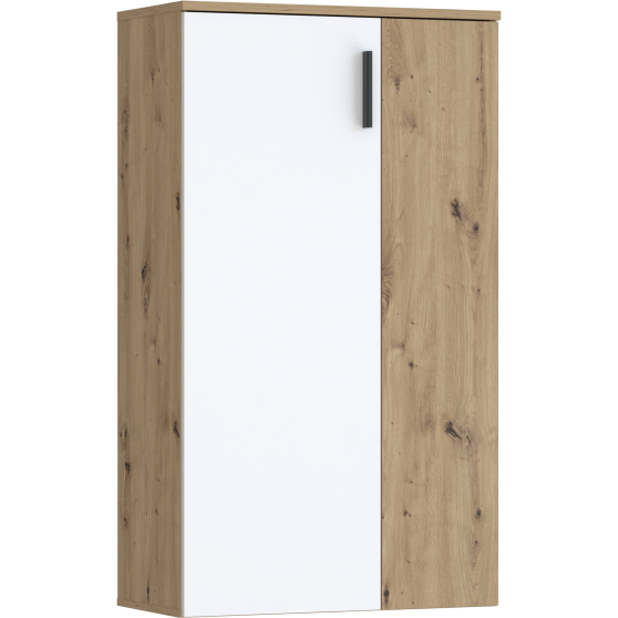 Szafka na buty 70 cm NET106 Biały / Dąb Artisan BTS321-C830 Podstawowe