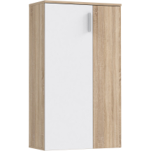 Szafka na buty 70 cm NET106 Biały / Dąb Sonoma BTS321-Q45F Podstawowe