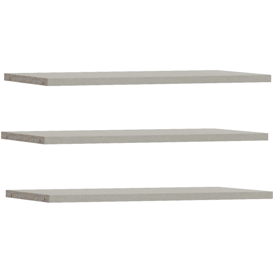 Dodatkowe półki do szaf 3 szt – DLFD72-A18 SOPHISTISPACE/SD3 Podstawowe