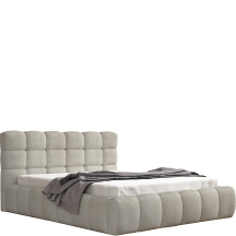 Łóżko tapicerowane DOLCE 140 x 200 ze stelażem i pojemnikiem Podstawowe