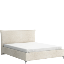 Łóżko tapicerowane REVIS 140 x 200 ze stelażem i pojemnikiem Podstawowe