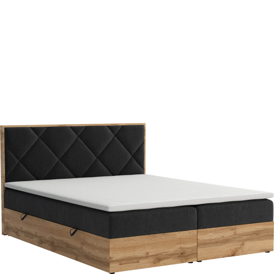 Łóżko kontynentalne TULON WOOD 140 x 200 Podstawowe