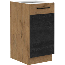 Szafka dolna stojąca 1 drzwi 40 D 1F VIGO DARK Podstawowe