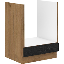 Szafka dolna stojąca pod zabudowę piekarnika 60 D GAZ VIGO DARK Podstawowe