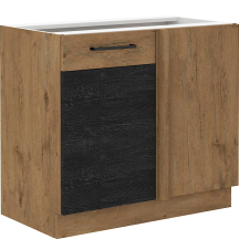 Szafka dolna stojąca narożna 1 drzwi 105 ND 1F VIGO DARK Podstawowe