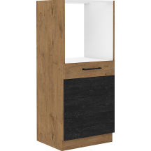Szafka dolna wysoka słupek pod zabudowę piekarnika 60 DP-145 1F VIGO DARK Podstawowe