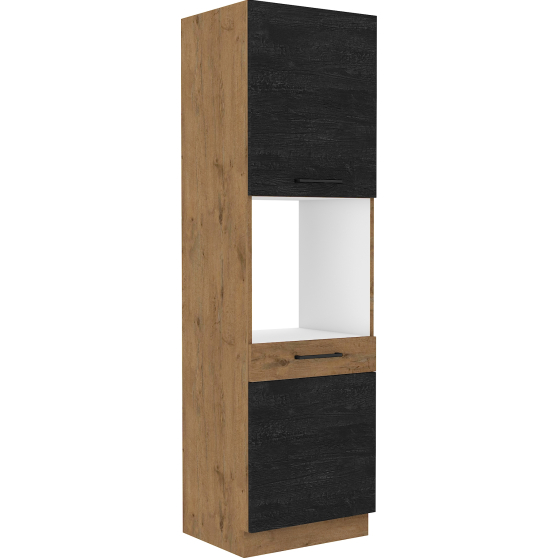 Szafka dolna wysoka słupek pod zabudowę piekarnika 60 DP-210 2F VIGO DARK Podstawowe