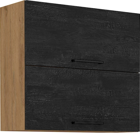 Szafka górna wisząca nadokapowa 2 klapy 80 GU-72 2F VIGO DARK Podstawowe