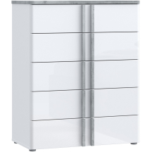 Komoda wysoka z szufladami BGVK212-M765 BUGANVILLA Podstawowe