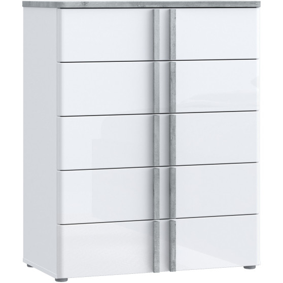 Komoda wysoka z szufladami BGVK212-M765 BUGANVILLA Podstawowe