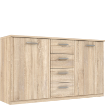 Komoda 4 szuflady 2 szafki GLRK26-D30 GLORIA Podstawowe