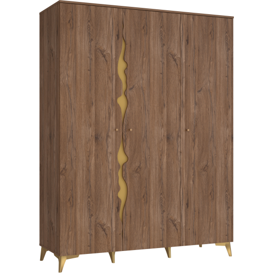 Szafa na nóżkach 3-drzwiowa KTQS731-M763 KENYATTA Podstawowe