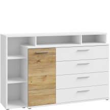 Komoda 4 szuflady 1 szafka Lewa JCKK351L-M949 MAYACUS Podstawowe