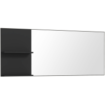Lustro wiszące QXLD22L-Z13 Czarny QUAYLE Podstawowe