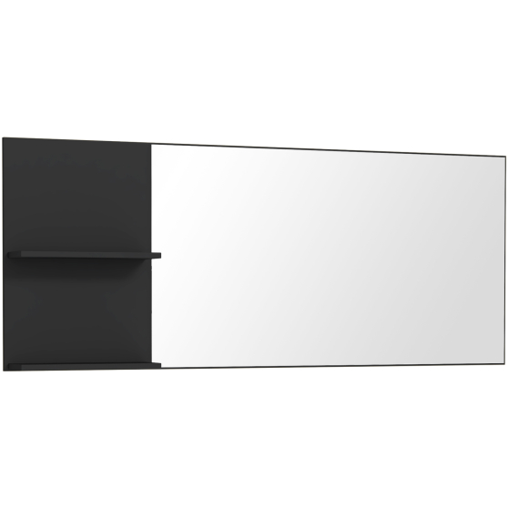 Lustro wiszące QXLD22L-Z13 Czarny QUAYLE Podstawowe