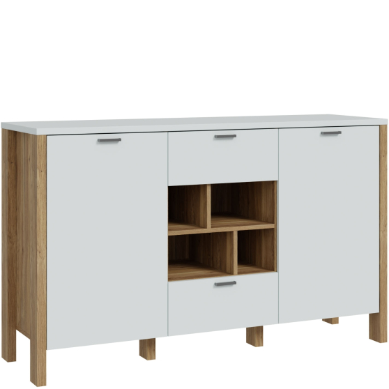 Komoda 2 szuflady 2 szafki SQMK231-M826 SAITAMA Podstawowe