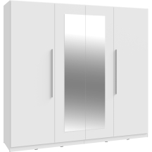 Szafa 4-drzwiowa HELEN Biały HLNS84-120 Podstawowe