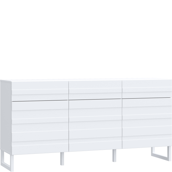 Komoda duża Biała BQTK232-M731 BRETANIA Podstawowe