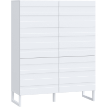 Komoda wysoka Biała BQTK422-M731 BRETANIA Podstawowe