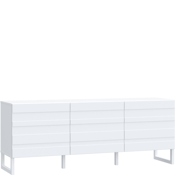 Szafka RTV pod telewizor Biała BQTT232-M731 BRETANIA Podstawowe