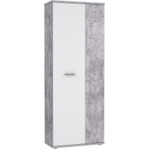 Szafa na buty NET106 Beton Jasnoszary / Biały MS151-C251 Podstawowe