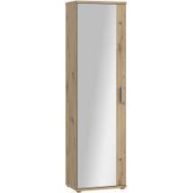 Szafa na buty z lustrem NET106 Dąb Artisan MS162-D78 Podstawowe