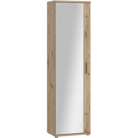 Szafa na buty z lustrem NET106 Dąb Artisan MS162-D78 Podstawowe