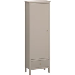 Szafa 1-drzwiowa bieliźniarka Taupe KLEO Podstawowe
