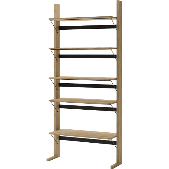 Regał ścienny biurowy otwarty OL-05 OLLIE Podstawowe