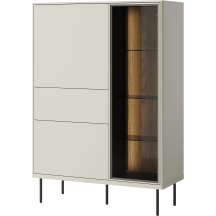 Nowoczesny kredens do salonu z oświetleniem EP-01 EPIRO Podstawowe