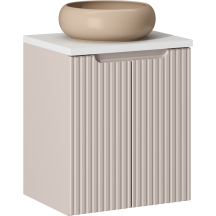 Szafka łazienkowa wisząca z umywalką 50 cm NOVA CASHMERE Podstawowe
