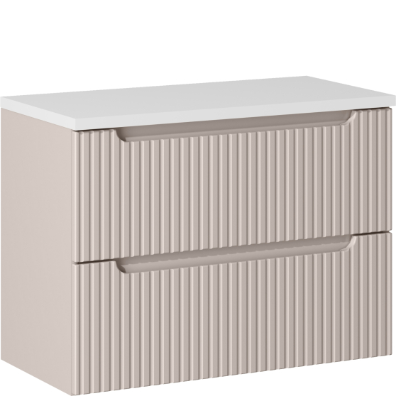 Zestaw szafek łazienkowych z blatem 80 cm NOVA CASHMERE Podstawowe