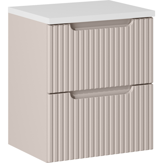 Zestaw szafek łazienkowych z blatem 50 cm NOVA CASHMERE Podstawowe