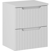 Zestaw szafek łazienkowych z blatem 50 cm NOVA WHITE Podstawowe