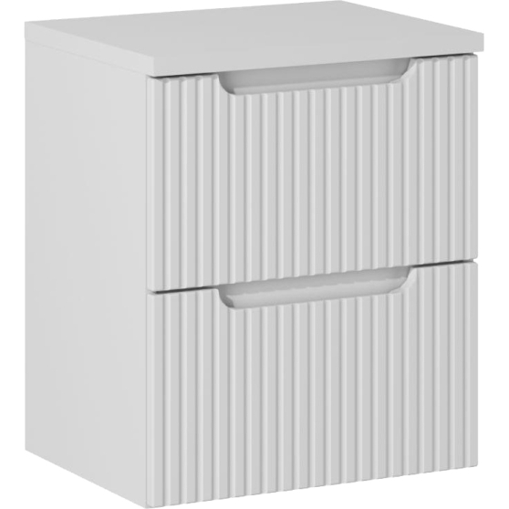 Zestaw szafek łazienkowych z blatem 50 cm NOVA WHITE Podstawowe