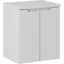 Zestaw szafek łazienkowych z blatem 50 cm NOVA WHITE Podstawowe