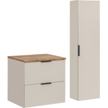 Zestaw mebli do łazienki 60 cm SET-ADC B WOTAN HC ADEL CASHMERE Podstawowe