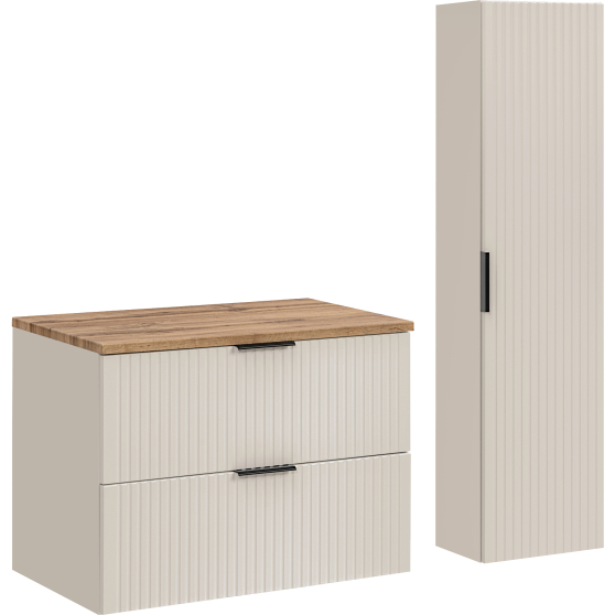 Zestaw mebli do łazienki 80 cm SET-ADC B WOTAN HC ADEL CASHMERE Podstawowe