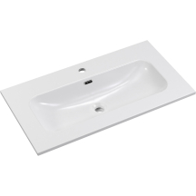 Umywalka ceramiczna FLY WHITE GLOSS 80 Biały Połysk Podstawowe