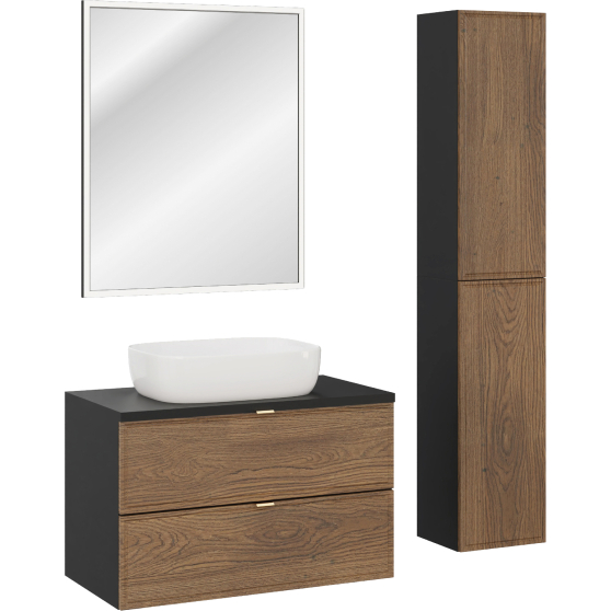 Zestaw mebli do łazienki 80 cm SET-TC UN 2SP TALIA CASELLA Podstawowe