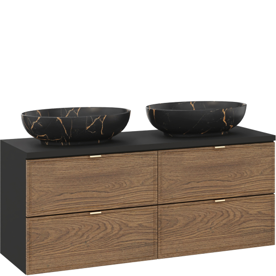 Szafka łazienkowa wisząca z umywalką 120 cm TALIA CASELLA Podstawowe