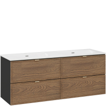 Szafka łazienkowa wisząca z umywalką 120 cm TALIA CASELLA Podstawowe